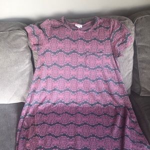 Lularoe high low dress